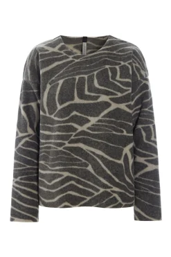 BLUSE RUNDEM AUSSCHNITT
