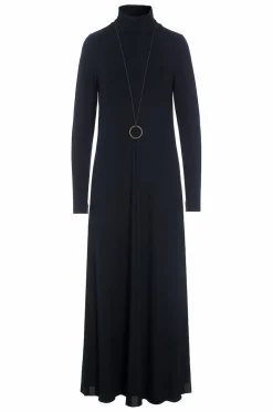 LANGE KLEID W/SCHMUCK